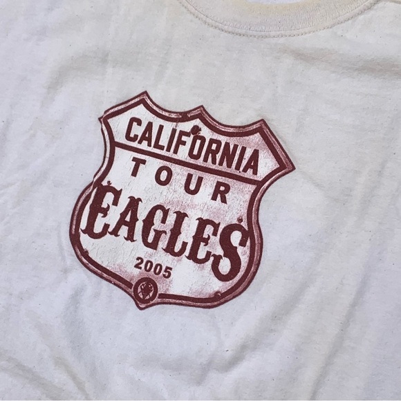 Y2K The Eagles 2005 California Tour double sided band tee shirt size XXL - Picture 2 of 10